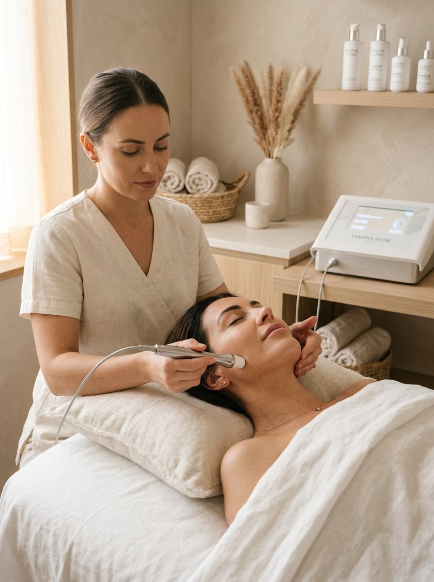 Lymphatic Drainage Facial Machine Treatment